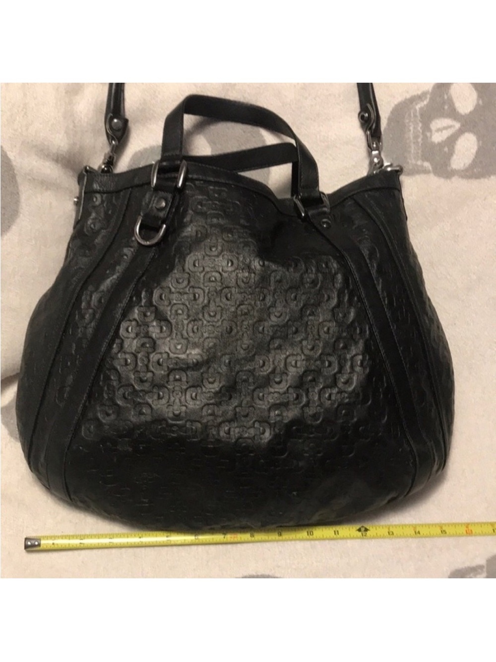 Authentic Gucci Abby convertible tote black leather horsebit - Picture 6 of 16
